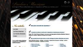 What Outillage-reparation-piano.com website looked like in 2020 (3 years ago)
