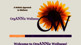 What Organnicwellness.com website looked like in 2020 (3 years ago)