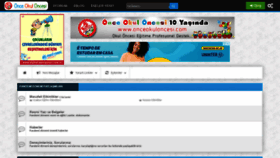 What Onceokuloncesi.com website looked like in 2020 (3 years ago)