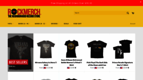 What Officialmerchandise.com website looked like in 2020 (3 years ago)