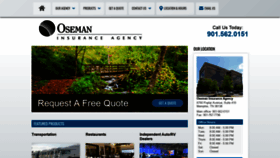 What Osemaninsurance.com website looked like in 2020 (3 years ago)