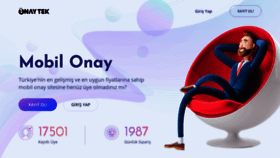 What Onaytek.com website looked like in 2020 (3 years ago)