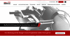 What Obrecht-waagen.ch website looked like in 2020 (3 years ago)