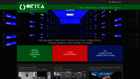 What Ortea.com website looked like in 2020 (3 years ago)