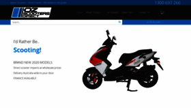 What Ozscootersdirect.com.au website looked like in 2020 (3 years ago)