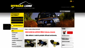 What Offroad-land.cz website looked like in 2020 (3 years ago)