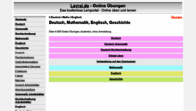 What Online-lernen.levrai.de website looked like in 2020 (3 years ago)