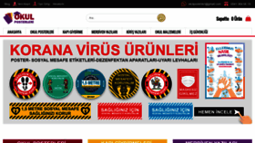 What Okulposterleri.com website looked like in 2020 (3 years ago)