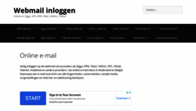 What Onlinewebmailinloggen.nl website looked like in 2020 (3 years ago)
