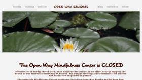 What Openway.org website looked like in 2020 (3 years ago)