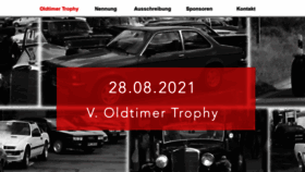 What Oldtimer-trophy.de website looked like in 2020 (3 years ago)