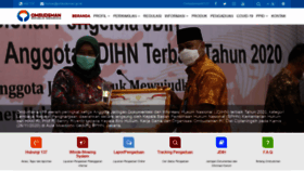 What Ombudsman.go.id website looked like in 2020 (3 years ago)