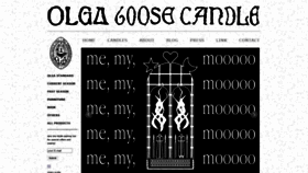 What Olga-goose.com website looked like in 2020 (3 years ago)