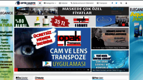 What Optikgazete.com website looked like in 2020 (3 years ago)