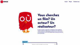 What Ouvoir.ca website looked like in 2020 (3 years ago)