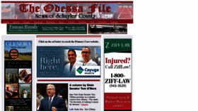 What Odessafile.com website looked like in 2020 (3 years ago)