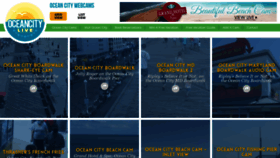 What Oceancitylive.com website looked like in 2020 (3 years ago)