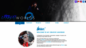 What Offbeatworlds.com website looked like in 2020 (3 years ago)