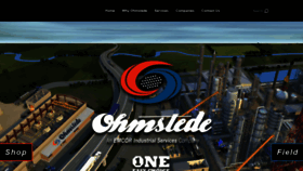 What Ohmstede.com website looked like in 2020 (3 years ago)