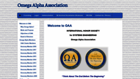 What Omegalpha.org website looked like in 2020 (5 years ago)
