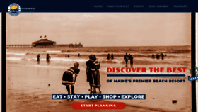 What Oldorchardbeachmaine.com website looked like in 2020 (3 years ago)