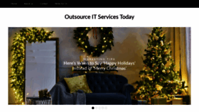 What Outsourceit.today website looked like in 2020 (3 years ago)