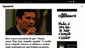 What Ogazeteiro.com.br website looked like in 2020 (3 years ago)