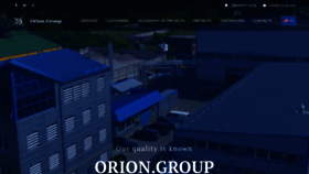 What Oriongr.com website looked like in 2020 (4 years ago)