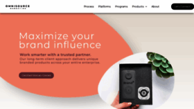 What Omni.cc website looked like in 2020 (4 years ago)