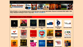 What Onlinefmradio.in website looked like in 2020 (3 years ago)