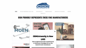 What Onshoresales.com website looked like in 2020 (3 years ago)