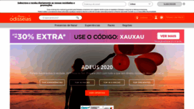 What Odisseias.com website looked like in 2020 (3 years ago)