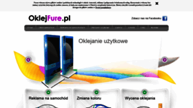 What Oklejfure.pl website looked like in 2020 (3 years ago)