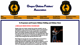 What Ootfa.org website looked like in 2020 (3 years ago)
