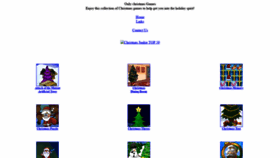 What Onlychristmasgames.com website looked like in 2020 (3 years ago)