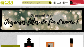 What Oia-parfums.fr website looked like in 2020 (4 years ago)