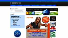 What Origifure.com website looked like in 2021 (3 years ago)