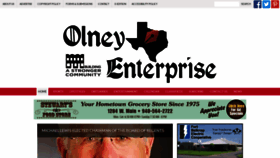 What Olneyenterprise.com website looked like in 2021 (3 years ago)