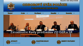 What Ozpsr.sk website looked like in 2021 (3 years ago)