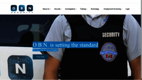 What Obnsecurity.com website looked like in 2021 (3 years ago)