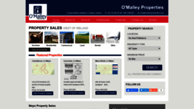 What Omalleyproperties.com website looked like in 2021 (3 years ago)