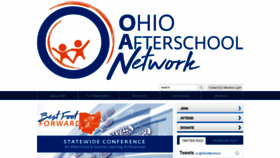 What Ohioafterschoolnetwork.org website looked like in 2021 (3 years ago)
