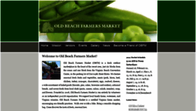 What Oldbeachfarmersmarket.com website looked like in 2021 (3 years ago)
