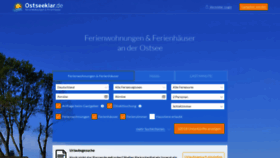 What Ostseeklar.de website looked like in 2021 (3 years ago)