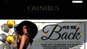 What Omnibusfashions.com website looked like in 2021 (3 years ago)