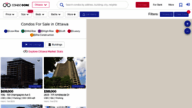 What Ottawascondos.com website looked like in 2021 (3 years ago)