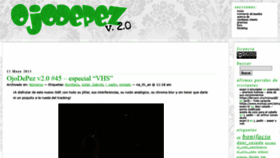 What Ojodepez-fanzine.net website looked like in 2021 (4 years ago)
