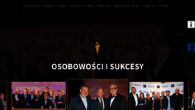 What Osobowosciisukcesy.pl website looked like in 2021 (3 years ago)