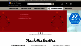 What Optic2000.com website looked like in 2021 (3 years ago)