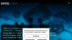 What Ontochem.de website looked like in 2021 (3 years ago)